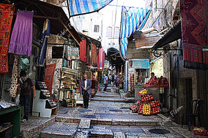 Israel: Evening markt