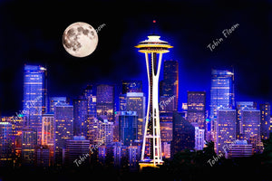 Seattle: At night