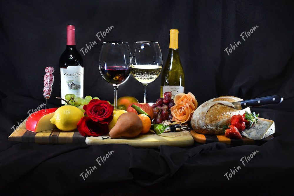 Food n spirits: Cheese n wine